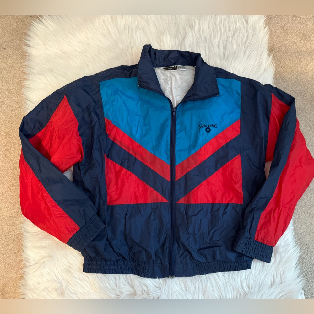 Vintage Spaulding Nylon Windbreaker XL